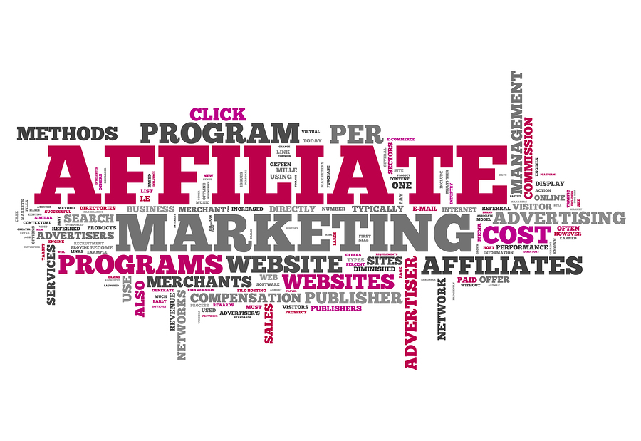 Word Cloud "affiliate Marketing"